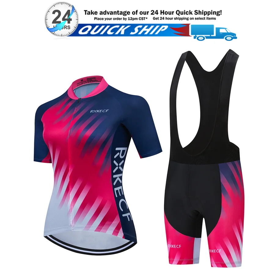 Комплект женской велосипедной одежды RXKECF Джерси защита от УФ излучения комплект