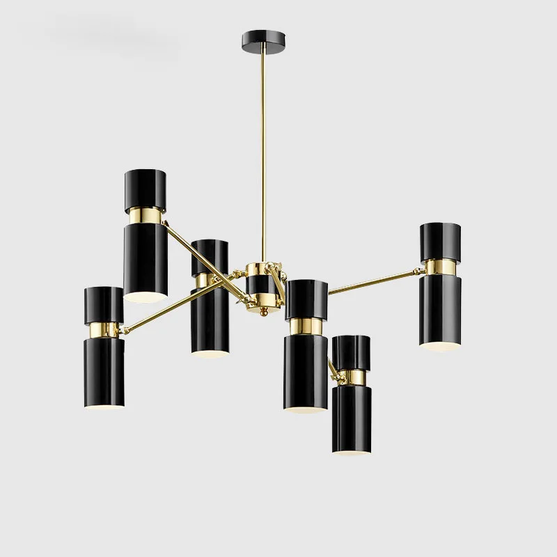 

Nordic Modern Space Floating Concept Chandeliers Lights Lamp for Living Room Dining Room Bedroom Home Loft Black Gold G9