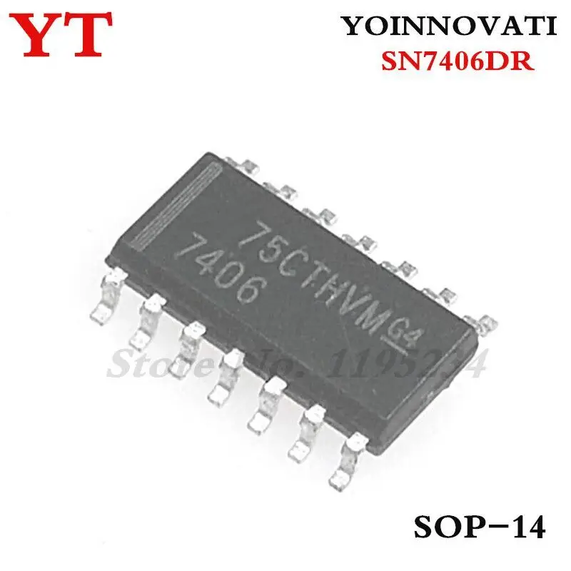 

50 шт. SN7406DR 7406 SOP-14 IC