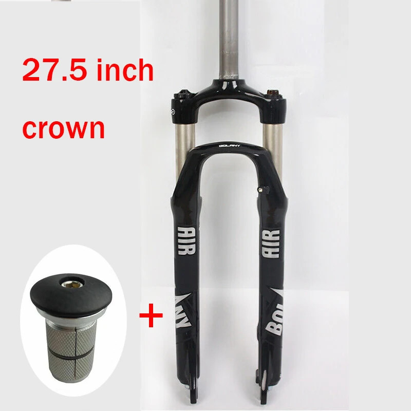 model 2 BOLANY MTB fork 26" 27.5''/29'' Crown Suspension Fork Air Straight/Tapered 1-1/8 Disc Brake Mountain Bike Forks Lightweight - Цвет: model 2