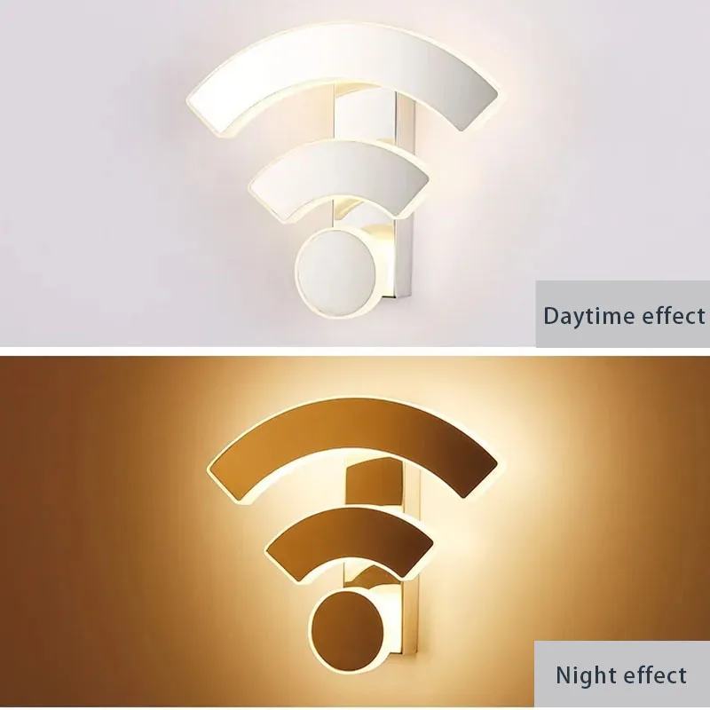 Современный минималистский WI FI Настенные светильники Гостиная Спальня