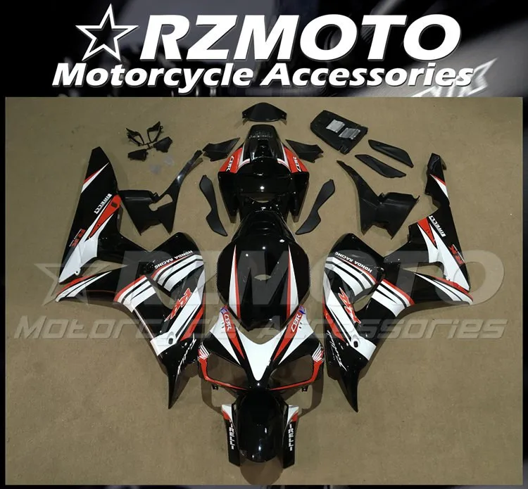 

Injection Mold New ABS Whole Fairings Kit Fit for HONDA CBR1000RR 2006 2007 06 07 CBR1000 Bodywork set Red white