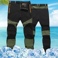 fashion casual mens waterproof hiking climbing outdoor sport trousers cargo pants men nylon pants
