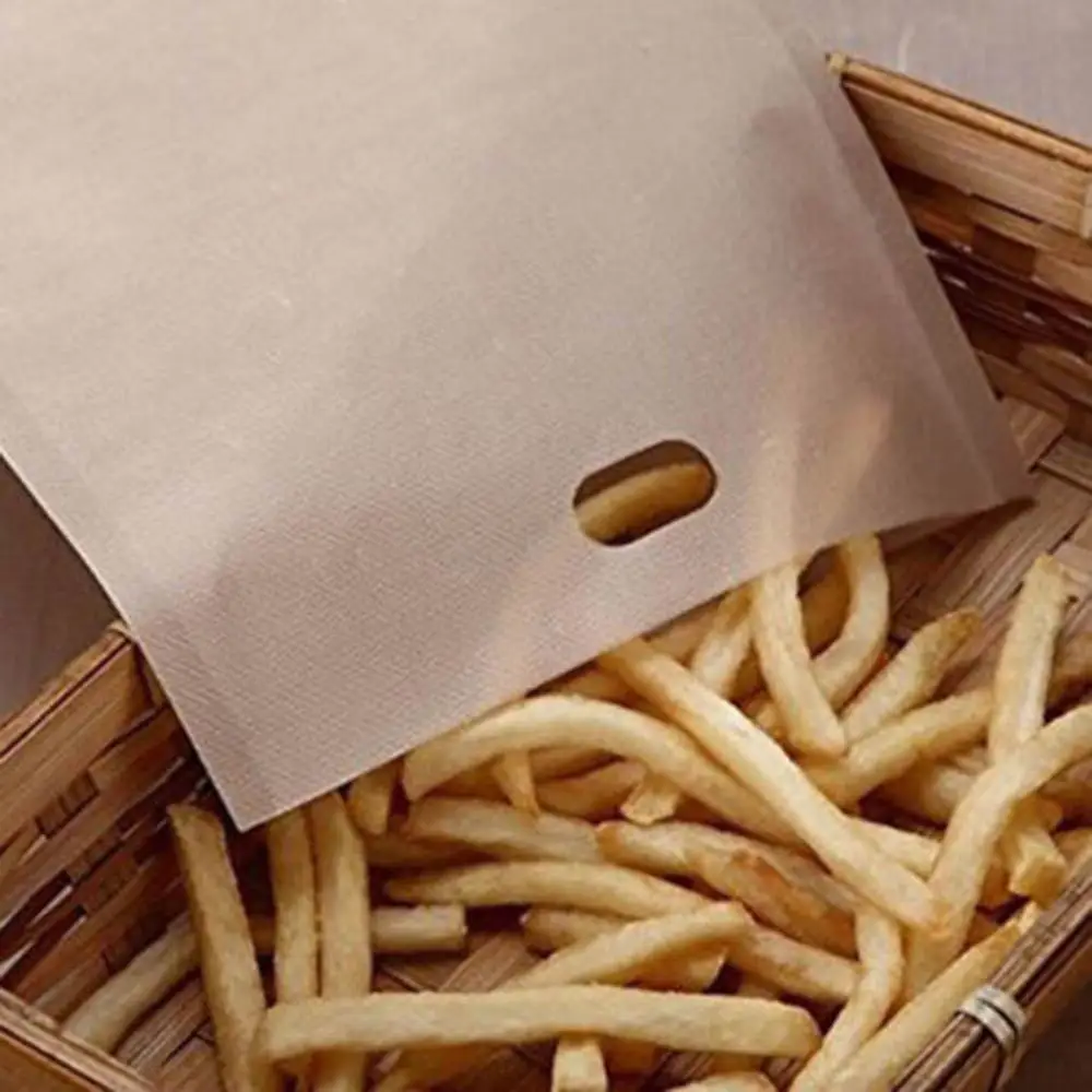 3 шт. простые многоразовые антипригарные пакеты для выпечки хлеба жарки сыра