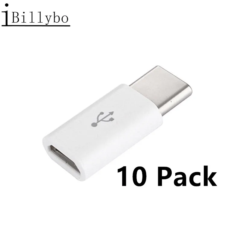 Переходник с Micro USB на Type C для зарядного кабеля 10 шт. Xiaomi Mi 9 9T CC9 Mix 4 3 Redmi Note 8 Pro Samsung |