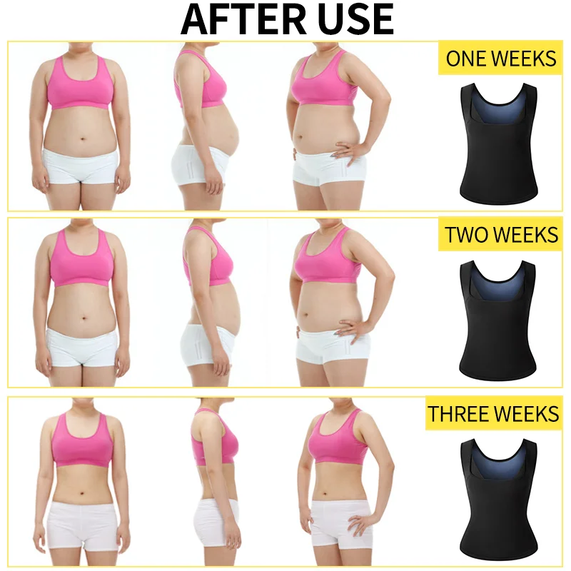 

Sweat Sauna Vest Body Shapers Vest Waist Trainer Slimming Vest Shapewear Weight Loss Tops Waist Shaper Corset