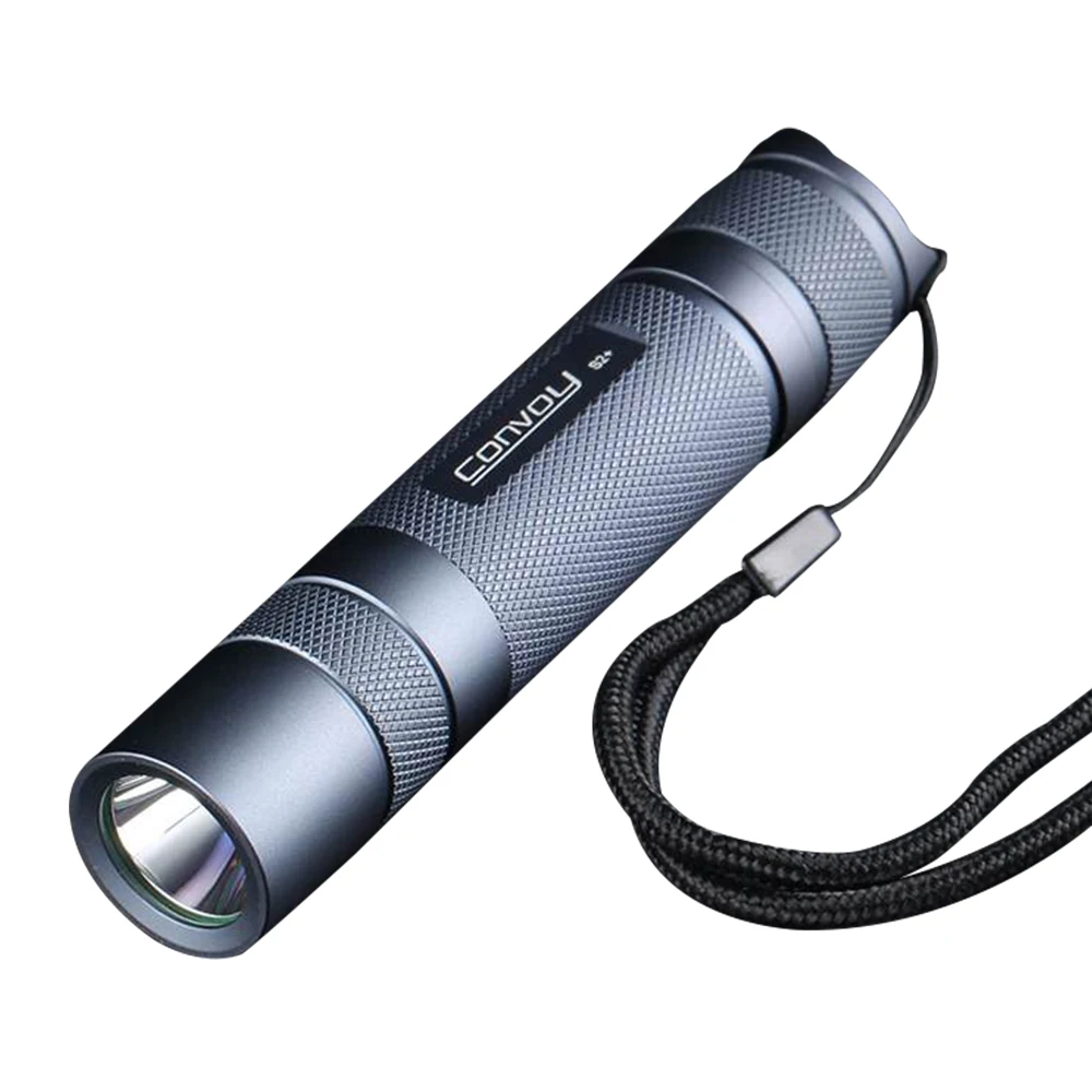 Светодиодная вспышка Convoy S2 + медная пластина DTP стеклянная линза с Ar покрытием