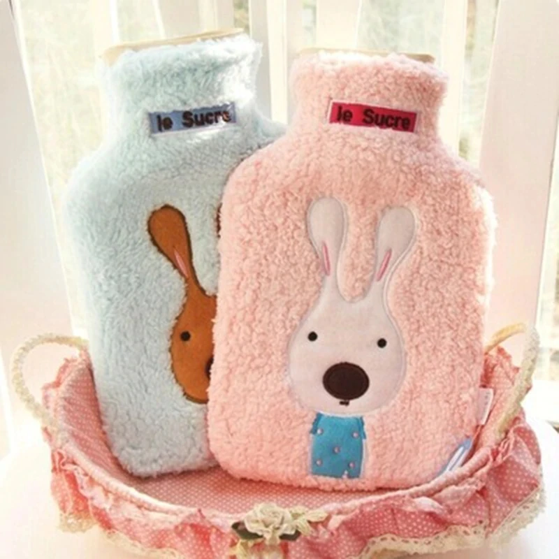 Новинка 2019 креативная сумка для горячей воды с милым мультяшным Кроликом