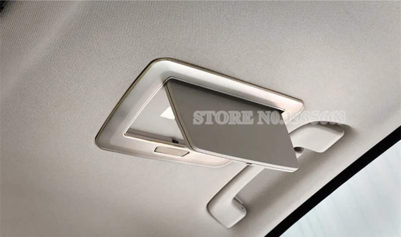 Для BMW 5 серия F10 F11 внутренняя крыши сзади чтение светильник накладка 2011 2016 2 шт.