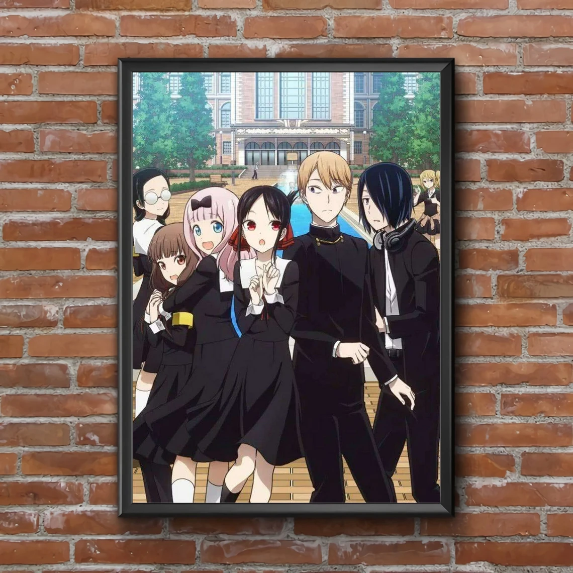 

Kaguya-Sama Love Is War, Постер японского поп-Аниме, домашняя фотография (без рамки)