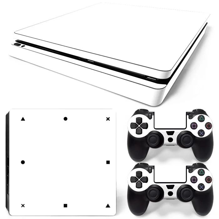 Однотонные Стикеры для консоли PS4 slim и контроллеров виниловые ps4 | Электроника