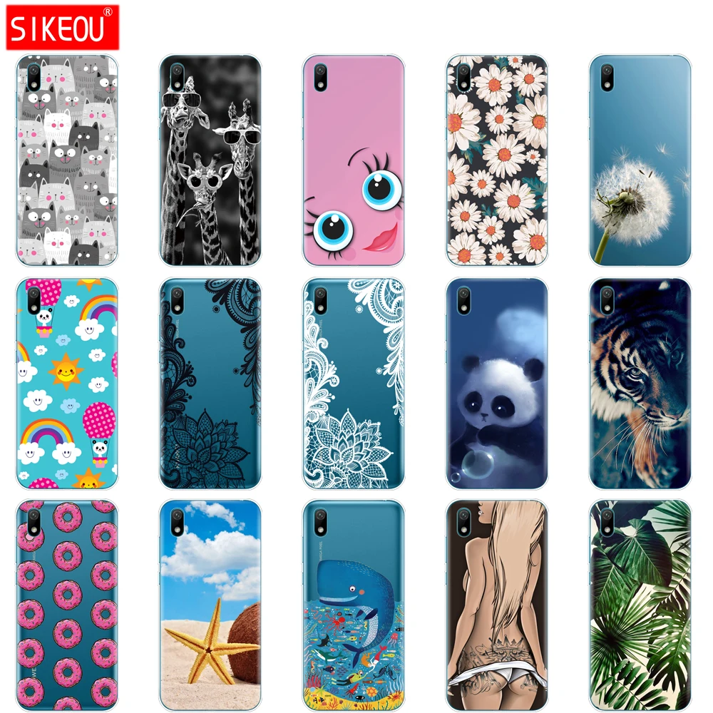 Чехол-бампер из силикона и ТПУ для Huawei Y5 2019 мягкий чехол телефона чехол-бампер 5 71