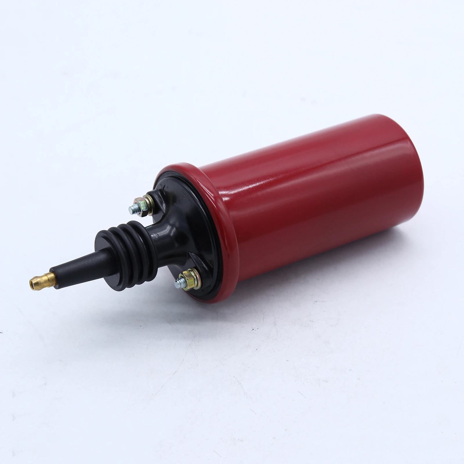 Red 8223 Blaster 3 Oil Filled Coil Ignition Round without Label HEI-style Boot 45 000 Volts High Vibration |