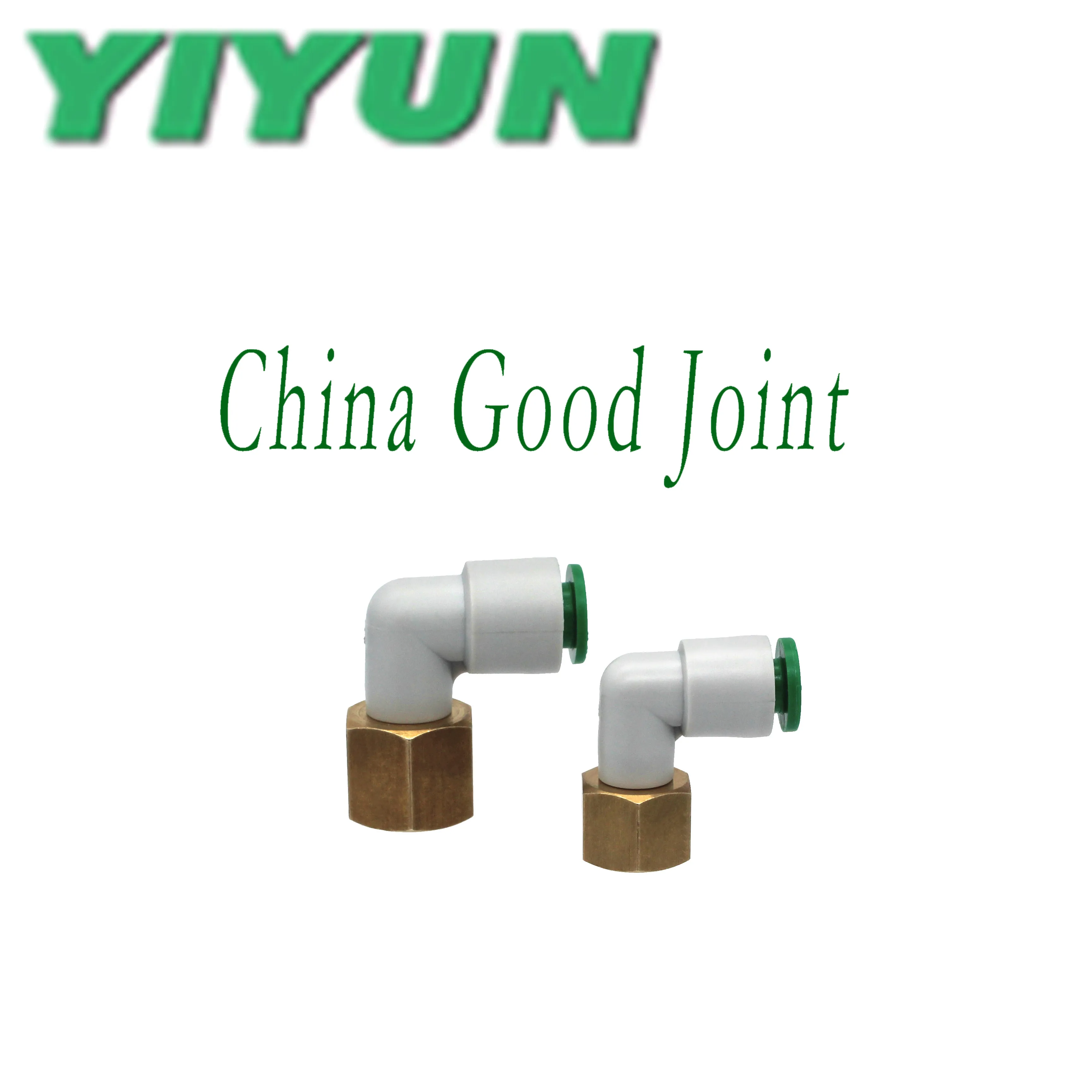 

KQ2LF04-M5A,M6A,01A,02A KQ2LF06-01A,02A,03A KQ2LF08-01A,02A,03A YIYUN Internal thread right Angle quick joint KQ2 Series