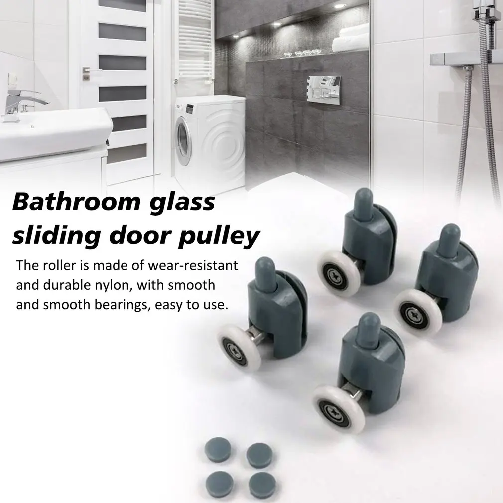 Душевая кабина роликовые каюты вверх и вниз одно колесо пластиковые