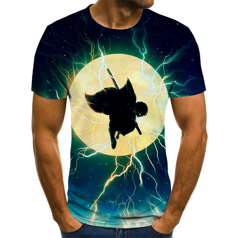 

Fun kimetsu no yaiba boy costume anime Harajuku tops summer fashion men's T-shirt 3D printed T-shirt men's plus size streetwear