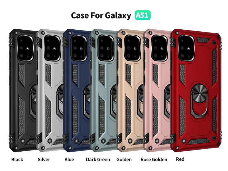 

Armor Shockproof Case for Samsung Galaxy A51 A71 A01 A11 A21 A31 A41 A10 A20 A30 A40 A50 A70 A80 M11 M21 M31 M51 M01 Core Cover