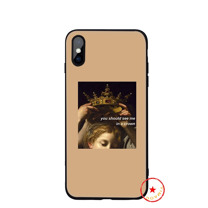 1 Арт эстетическое Ван Гог Мона Лиза Мягкий силиконовый чехол для телефона iPhone 11 Pro Xs Max X или 10 8 7 6 6S Plus 5 5S SE Xr 6 Plus - Цвет: 1