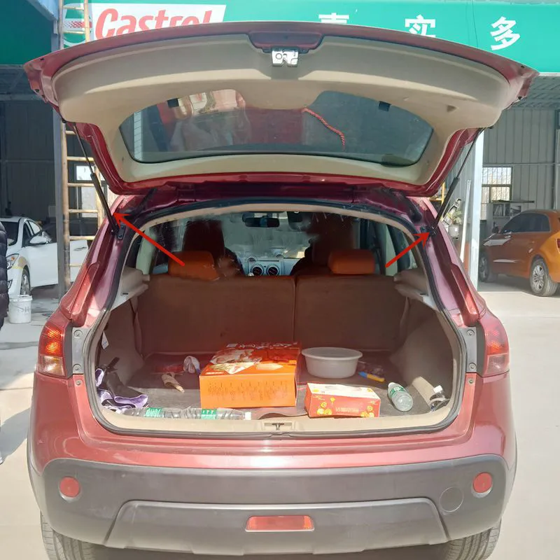 Автомобильная Задняя опора двери Рамка Авто Liftgate ручка задней двери багажник стойки Газа Поддержка Держатель для Nissan Qashqai 2007-2013