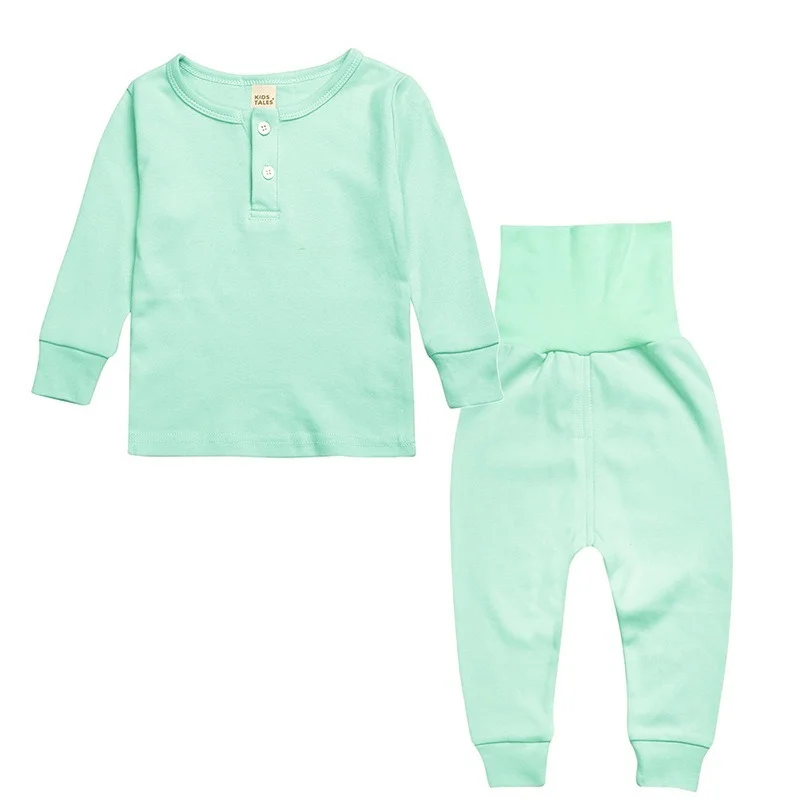 Conjunto de pijamas para beb&eacute;s, ropa interior para el cuidado del vientre, para el hogar, primavera, Oto&ntilde;o e Invierno-5