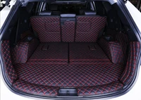 top quality special car trunk mats for hyundai santa fe 7 seats 2018 2013 durable cargo liner mat boot carpets for santafe 2015