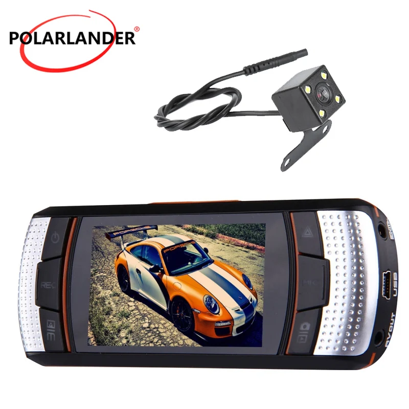 Видеорегистратор Allwinner A1 Автомобильный регистратор с двумя объективами Full HD 2 7