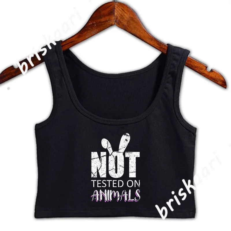 

Animal Welfare Animals Animal Lover Animal Shelter Crop Top Women Graphic O Neck Graphic Comical Clothing Pictures Tops Vest