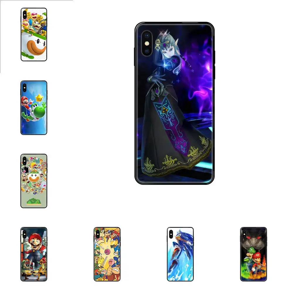 Яркий дизайн Super ударов Bros в виде рукоделия для Huawei Honor Mate Play V10 View 10 20 20X 30 Lite Pro Y3 Y5 Y9