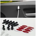 Самоклеящийся кабель-органайзер для приборной панели автомобиля мобильный телефон, застежка-зажим для кабеля, аксессуары для салона автомобиля