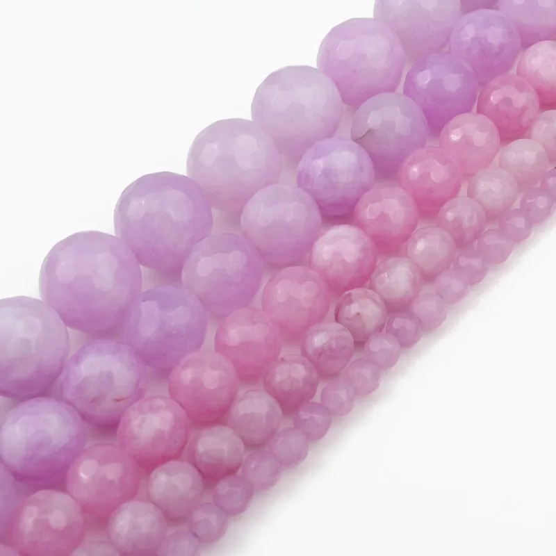 Бусины из натурального камня граненые искусственные круглые бусины свободные