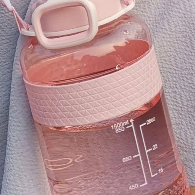 

1000ml Outdoor Fitness Sports Bottle Kettle Large Capacity Portable Climbing Bicycle Water Bottles BPA Free Gym Space Cups