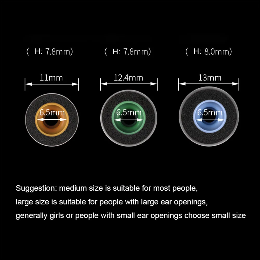 1 пара сменные насадки для наушников из пены с эффектом памяти | Электроника