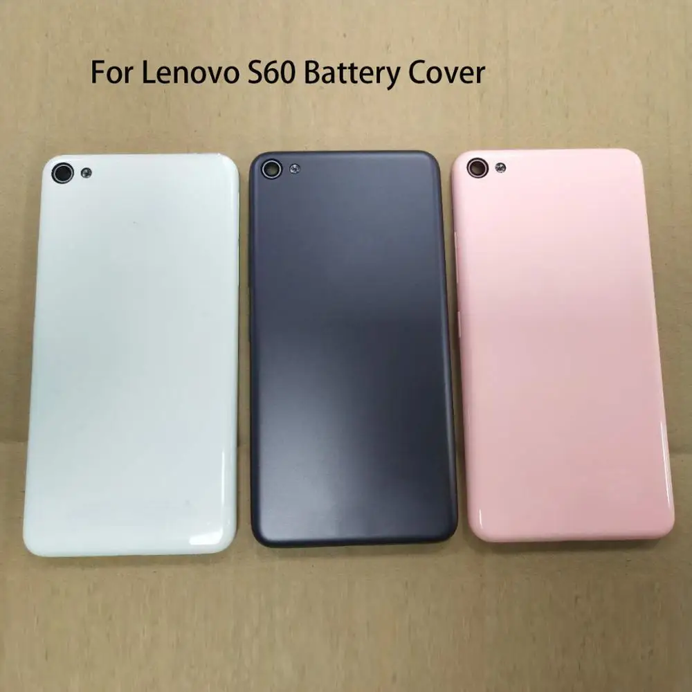 Оригинальный новый корпус Lenovo S60 Батарейная дверь задняя крышка Корпус чехол +