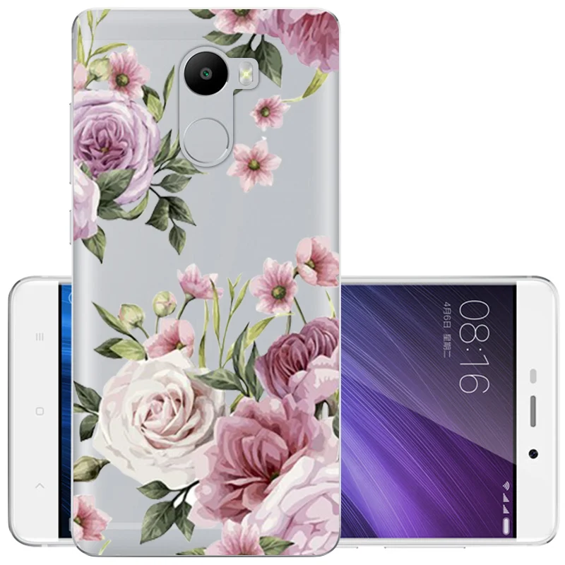 CROWNPRO Мягкий ТПУ для 16 Гб Xiaomi Redmi 4 чехол силиконовый чехол для телефона защитный чехол для Redmi 4 чехол s - Цвет: ZMG