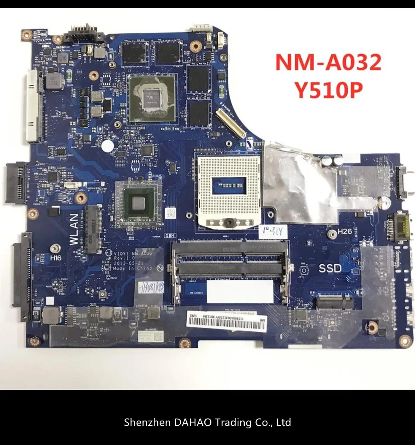 Y510P VIQY1 NM A032 материнская плата для ноутбука Lenovo с GT750 поддержка i7 и высоким