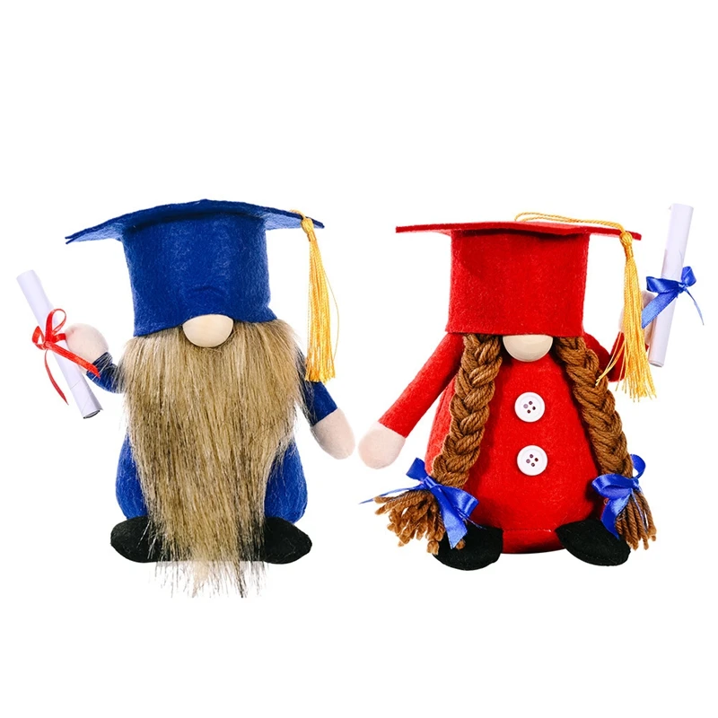 

Faceless Doll Graduation Season Gnomes Gift Dwarf Plush Gnome Home Decoration Ornaments for Graduation