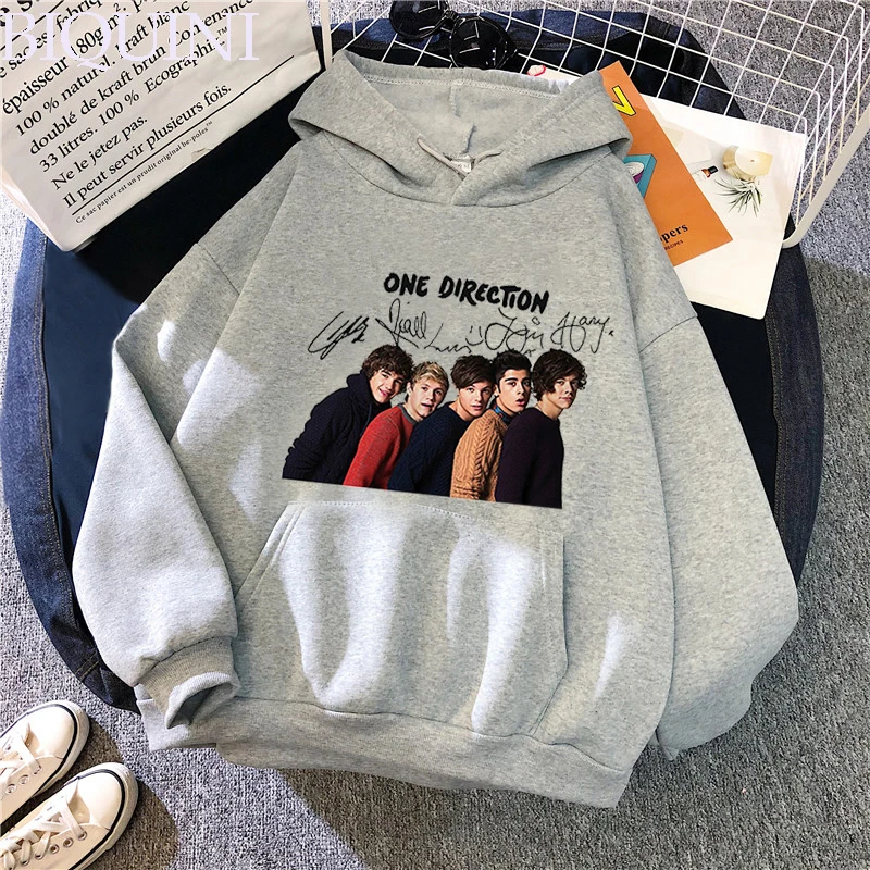 

One Direction Oversized Sweatshirt hoodie Harry Styles Hoodie Women Clothes Ladies Long Sleeve Casual Hooded Pullovers 2020 Kpop