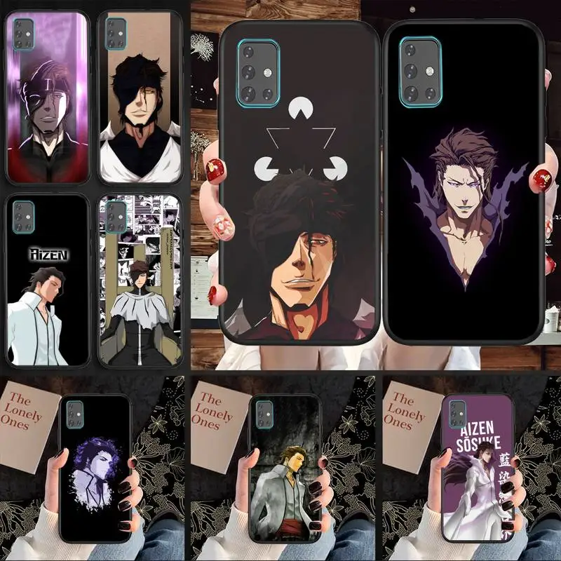 

Sosuke Aizen bleach Anime Phone Case For Samsung A30 A20 A20S A10 A10S A9 A8 A6 A6S A40 STAR Lite Cover Coque