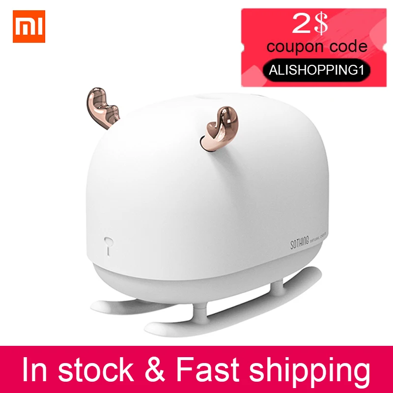 Увлажнитель воздуха Xiaomi mijia SOTHING увлажнитель на 260 мл с изображением оленя USB