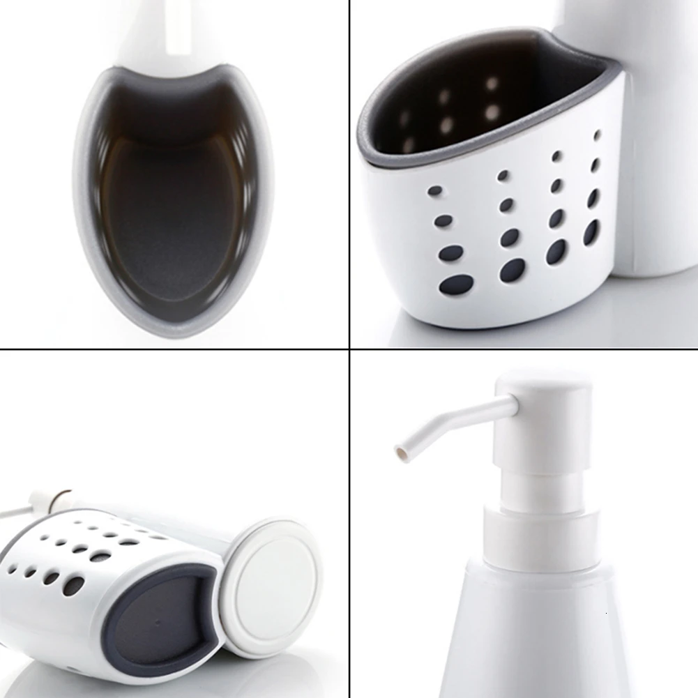 2 в 1 диспенсер и коробка для хранения пластиковый контейнер моющих средств