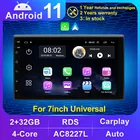 Carplay Android 11 Авторадио GPS аудио Mp3 автомобильное радио мультимедийные видеоплееры для Nissan VW TOYOTA Honda KIA Hyundai MAZDA Ford