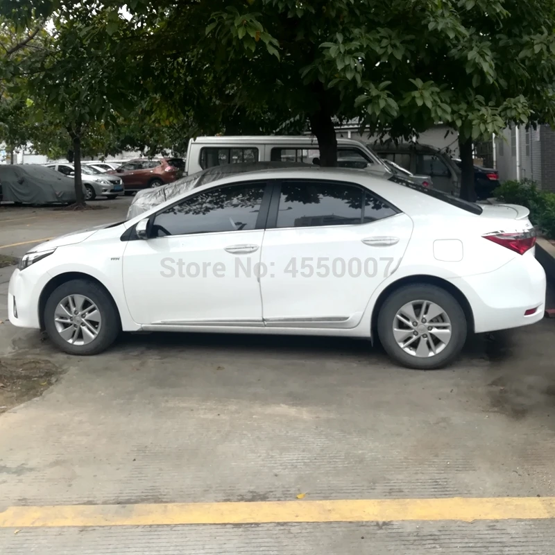 Используется для toyota corolla 2014 2015 спойлер высокого качества ABS Материал заднего
