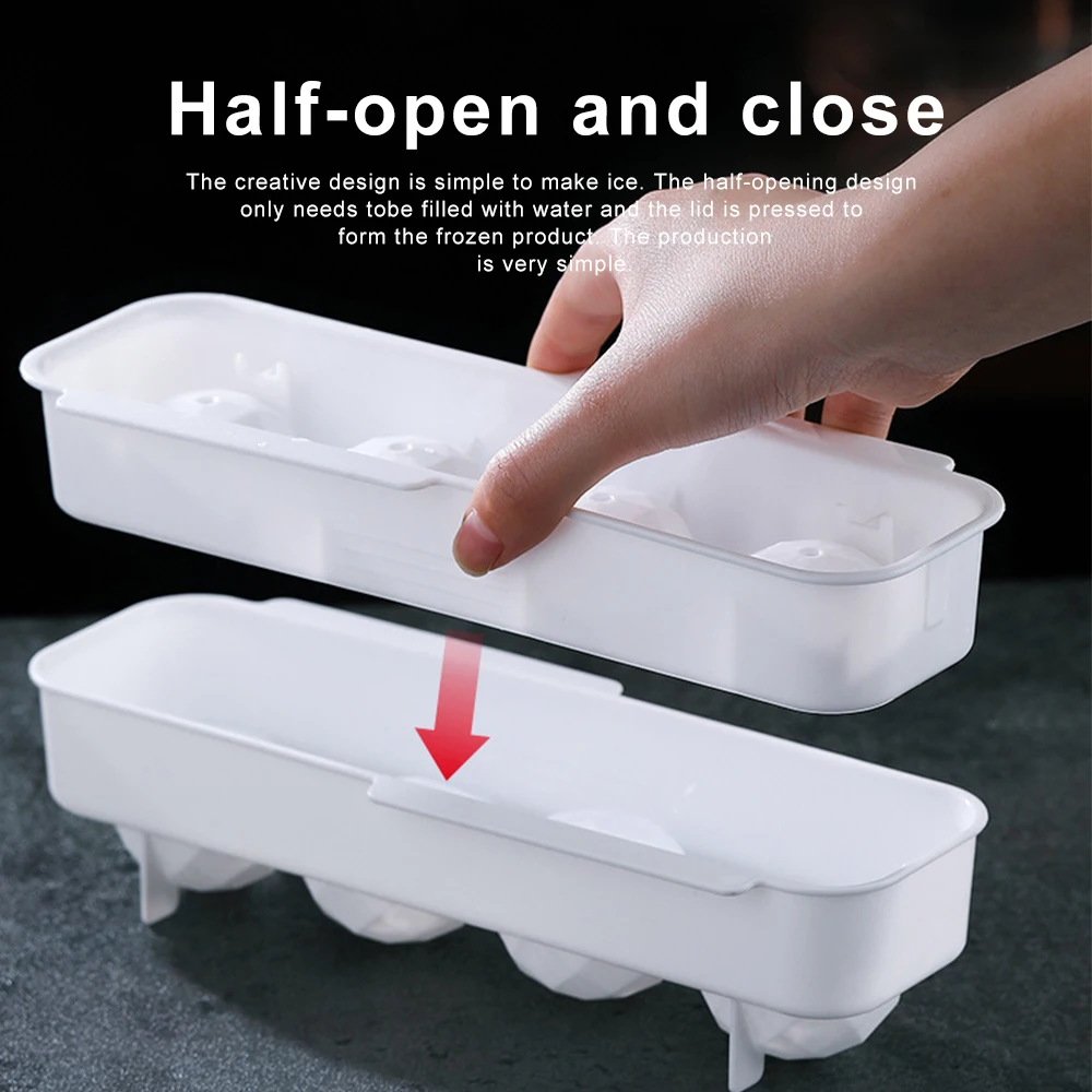 Круглая силиконовая форма льда кубиков формы для шоколада лоток мороженого