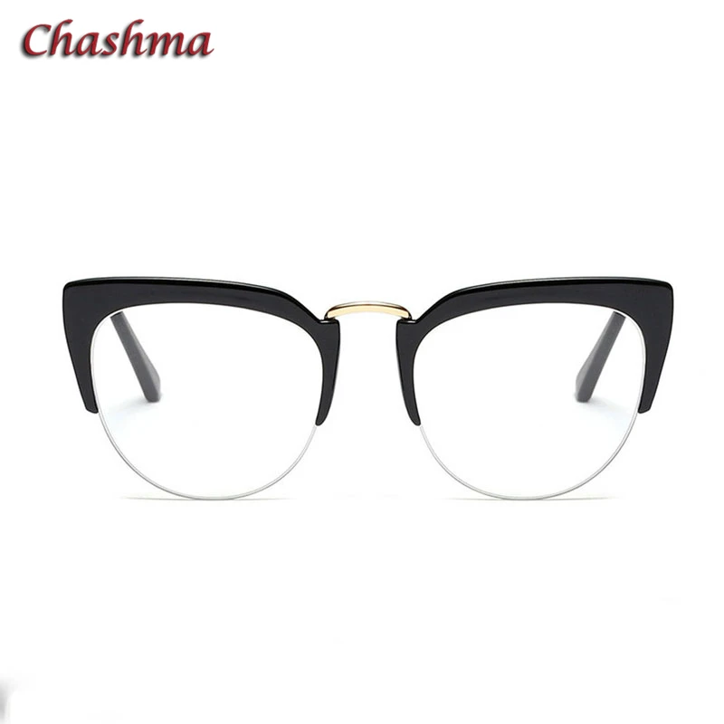 Женская оправа для очков Chashma очки кошачий глаз студентов модные по