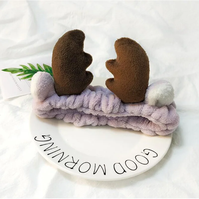 2019 Женские инструменты для ушей - эластичные ободки для волос на вечеринку, аксессуары для макияжа, повязка для лица, омывание головного убора, милый кот жизнь.