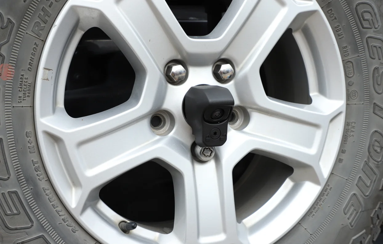 

Black ABS Rear View Reversing Backup Camera Cover ForJee Wrangler JL 2018-2019 Car parts