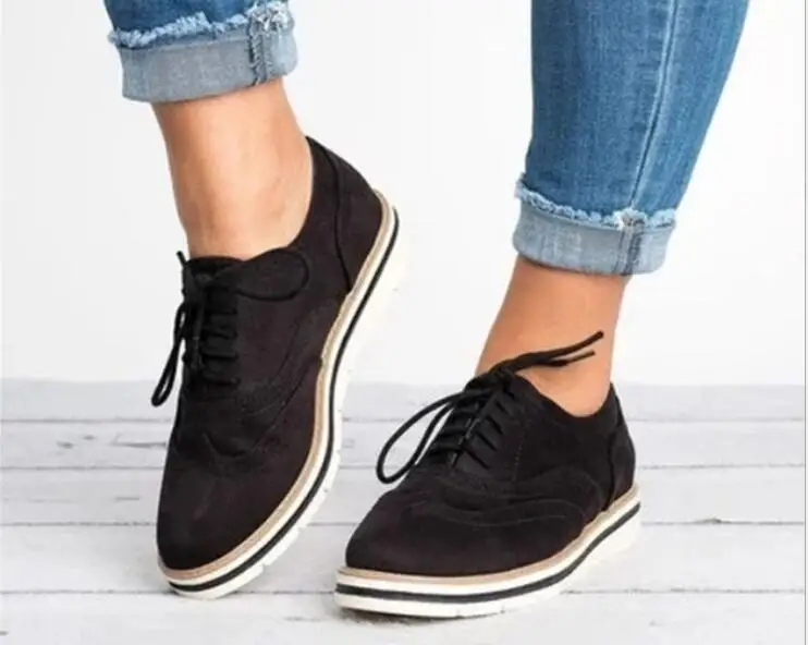 New large size classic Sneakers Womens Flat casualShoes Casual Breathable Shoes Female Soft Leather Flats Ladies Sneakers