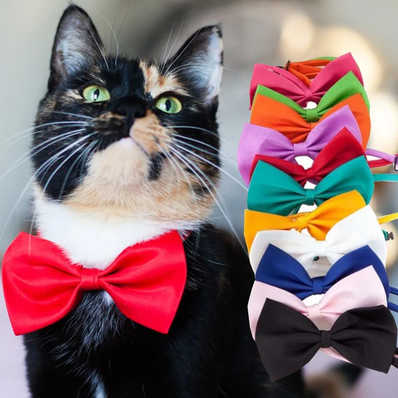 5 шт./ожерелье для собак и кошек регулируемый ремешок ошейника аксессуары галстук