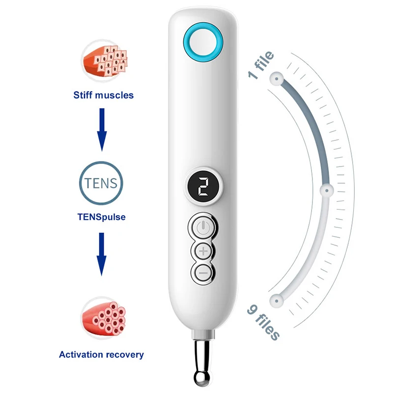 Электронная Акупунктура энергетическая ручка облегчение боли Меридиан точка