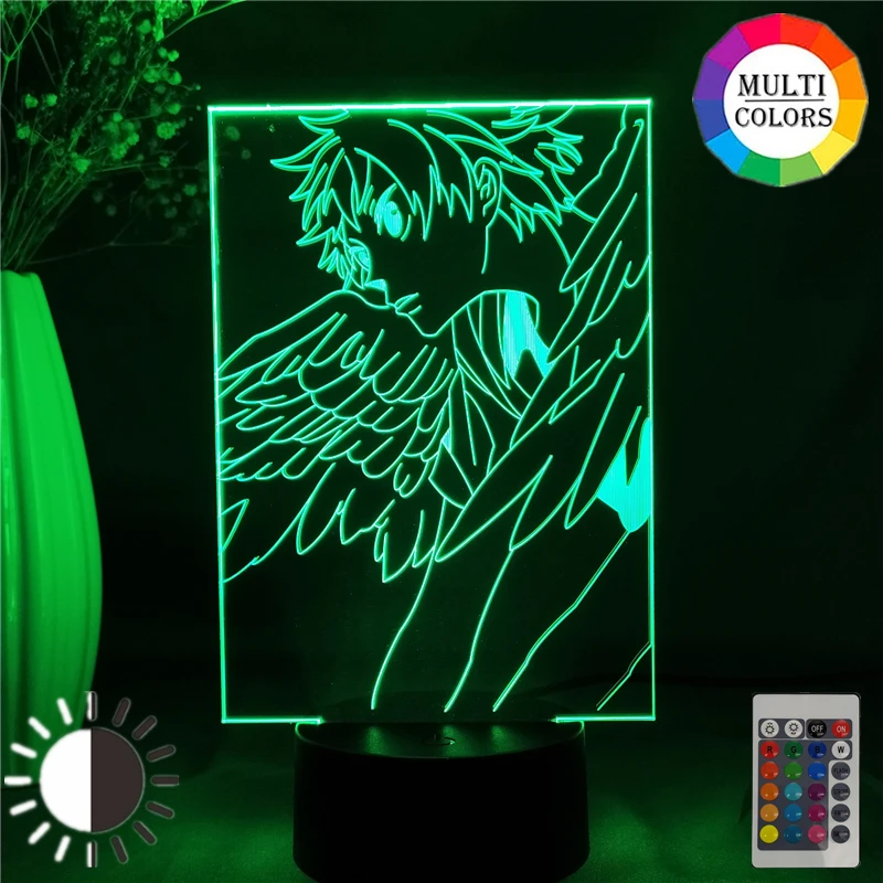 Акриловый светодиодный ночсветильник фигурка Аниме Haikyuu для детской спальни